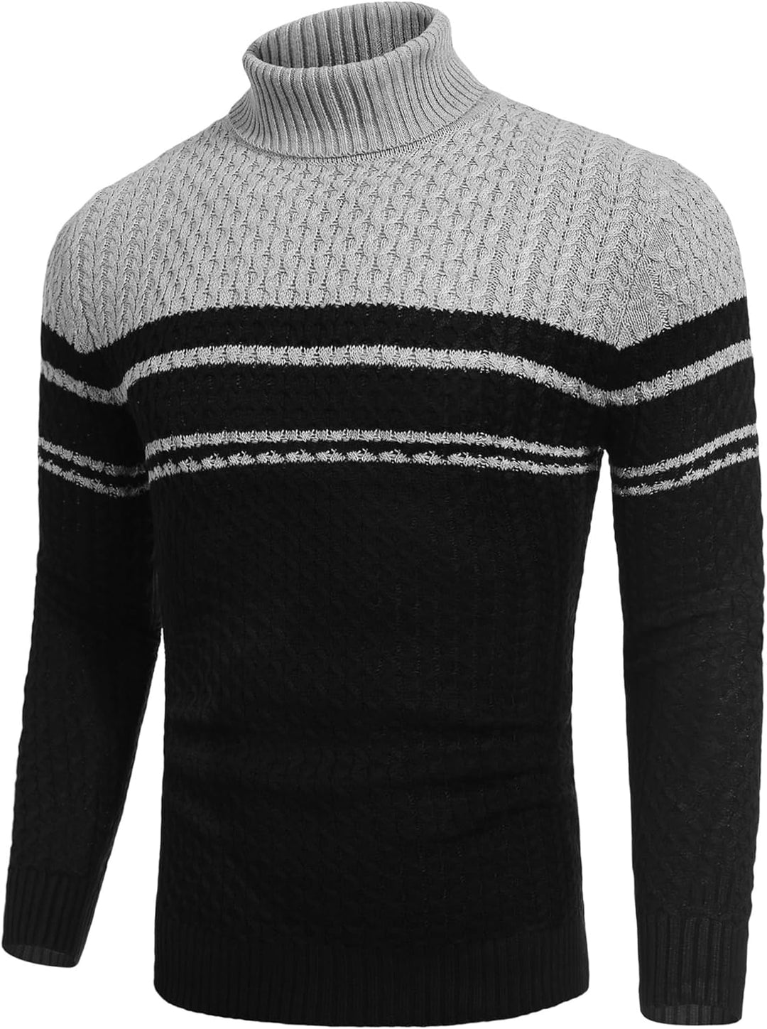 EB | Freizeit Strick Herren Rollkragenpullover