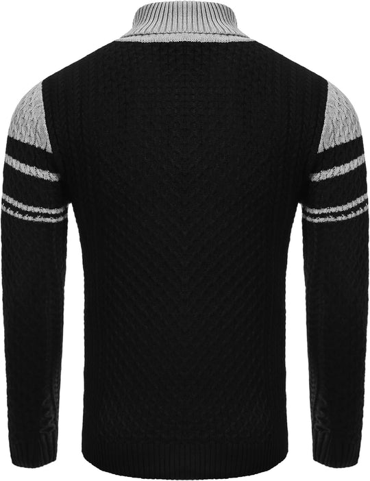 EB | Freizeit Strick Herren Rollkragenpullover