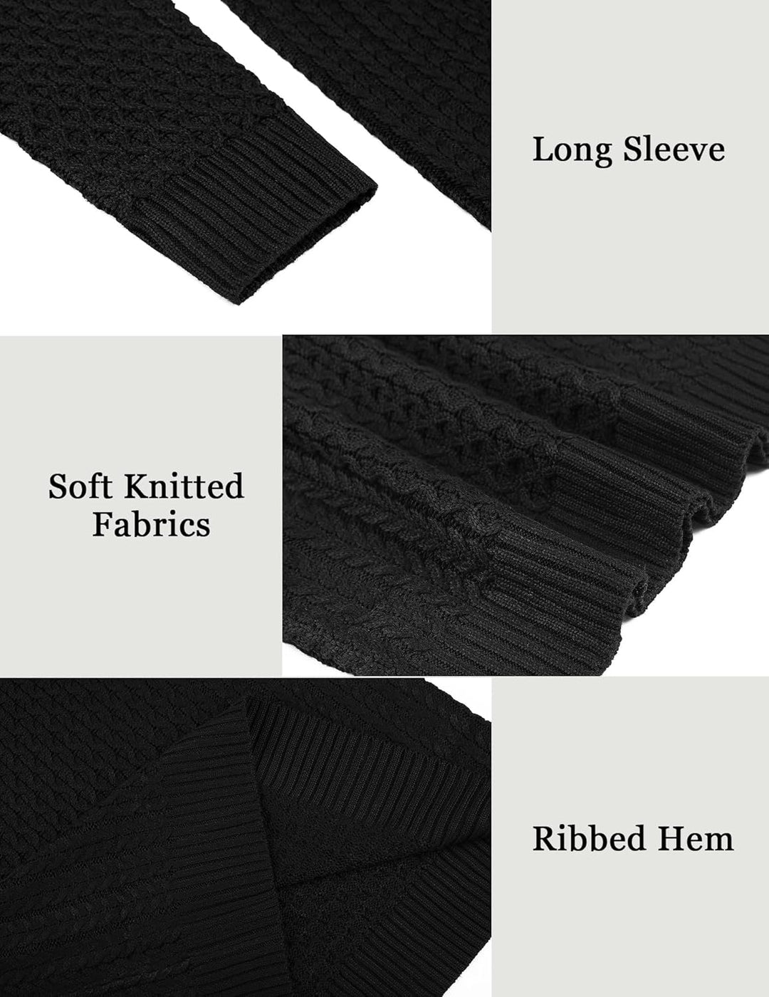 EB | Freizeit Strick Herren Rollkragenpullover