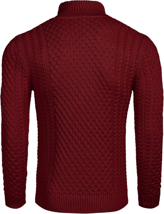 EB | Freizeit Strick Herren Rollkragenpullover