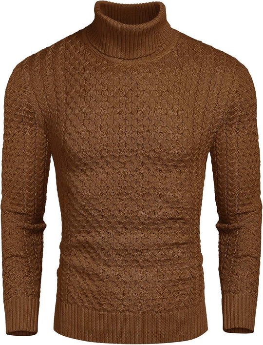 EB | Freizeit Strick Herren Rollkragenpullover