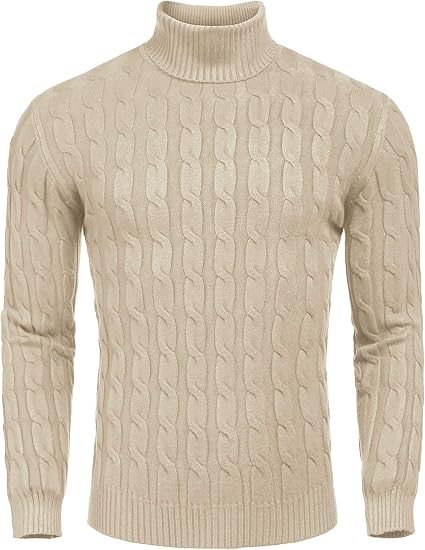 EB | Freizeit Strick Herren Rollkragenpullover
