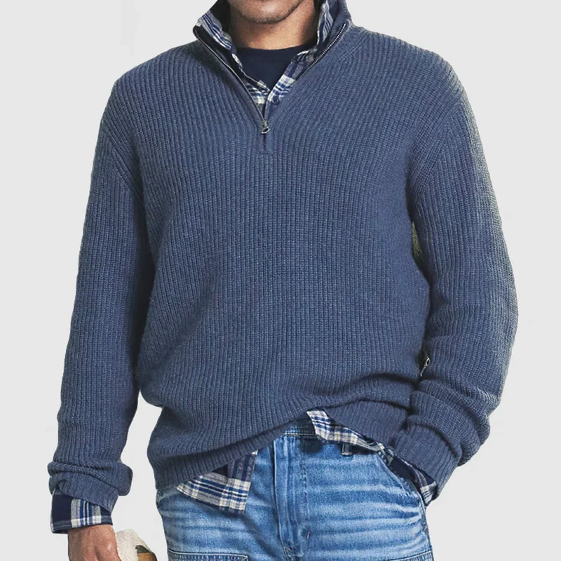 EB | Lässiger Herren Zip-Pullover