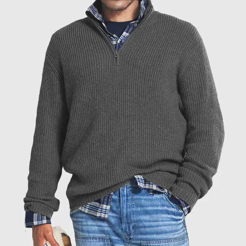 EB | Lässiger Herren Zip-Pullover