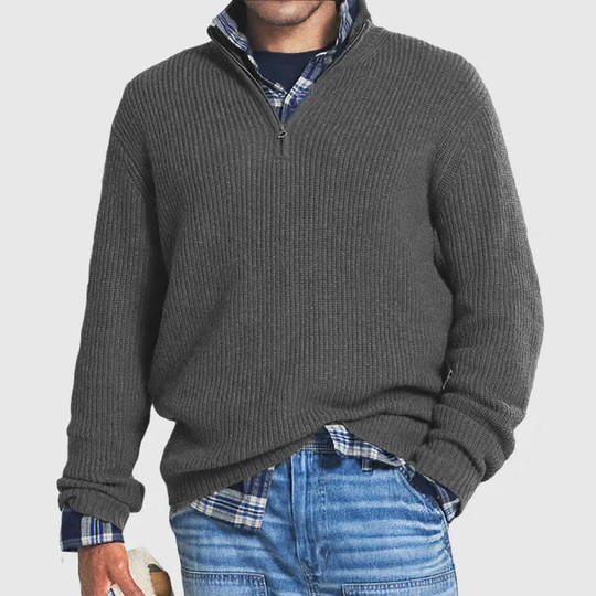 EB | Lässiger Herren Zip-Pullover