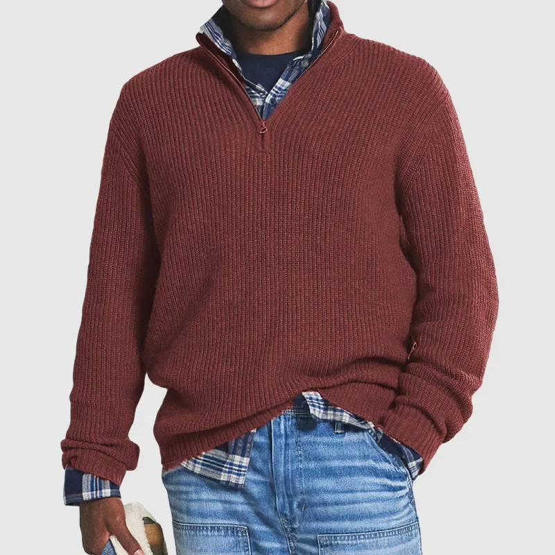 EB | Lässiger Herren Zip-Pullover