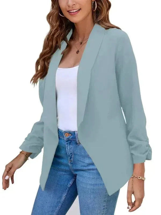 EB | Freizeit Slim Fit V-Ausschnitt Damen Blazer