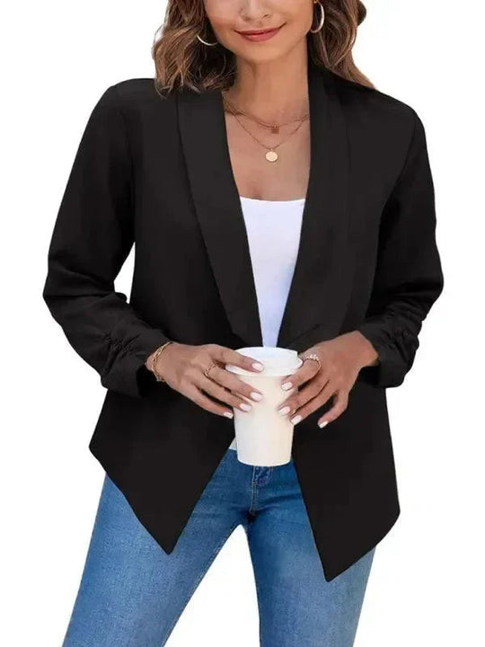 EB | Freizeit Slim Fit V-Ausschnitt Damen Blazer