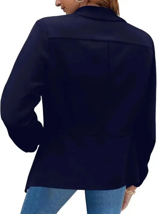 EB | Freizeit Slim Fit V-Ausschnitt Damen Blazer