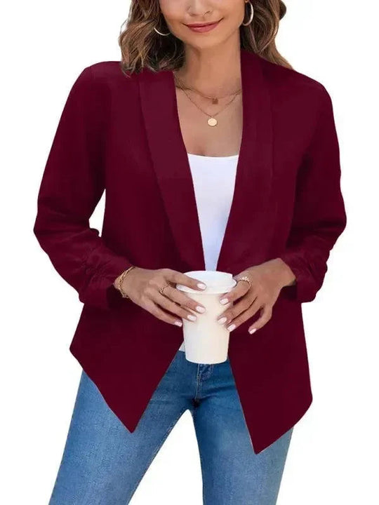 EB | Freizeit Slim Fit V-Ausschnitt Damen Blazer