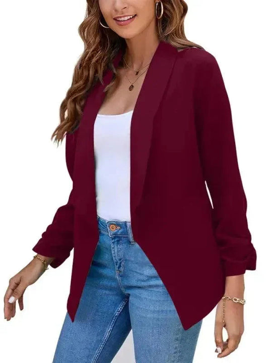 EB | Freizeit Slim Fit V-Ausschnitt Damen Blazer