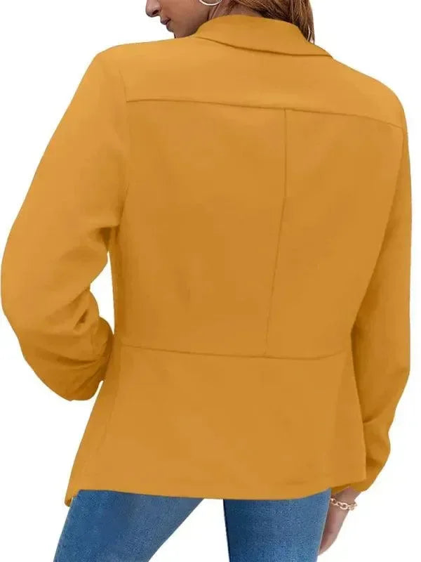 EB | Freizeit Slim Fit V-Ausschnitt Damen Blazer
