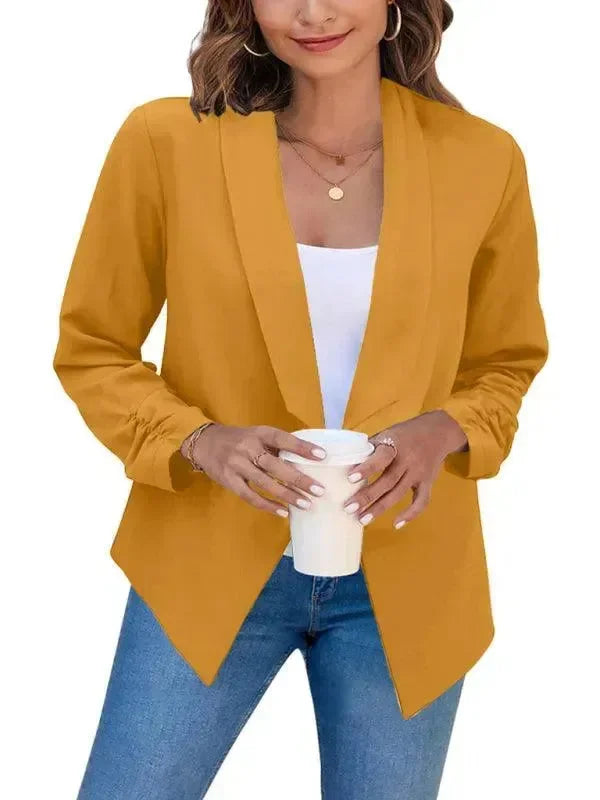 EB | Freizeit Slim Fit V-Ausschnitt Damen Blazer