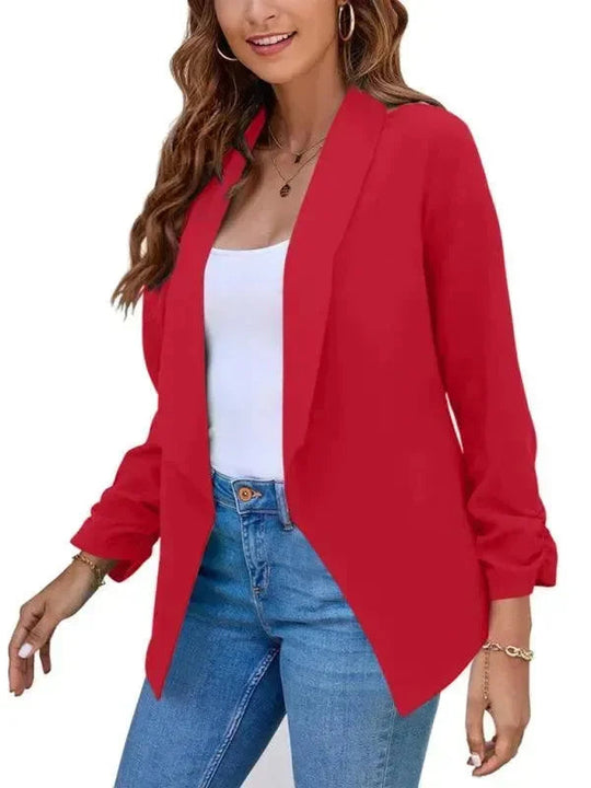 EB | Freizeit Slim Fit V-Ausschnitt Damen Blazer