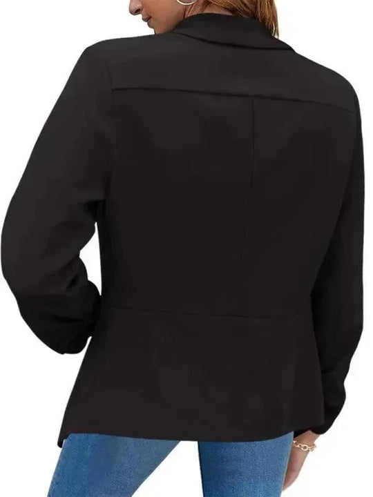 EB | Freizeit Slim Fit V-Ausschnitt Damen Blazer