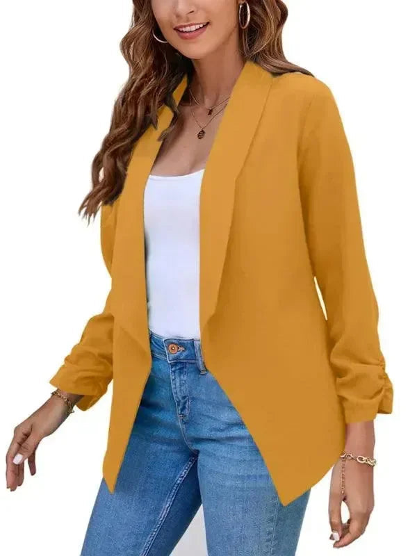EB | Freizeit Slim Fit V-Ausschnitt Damen Blazer