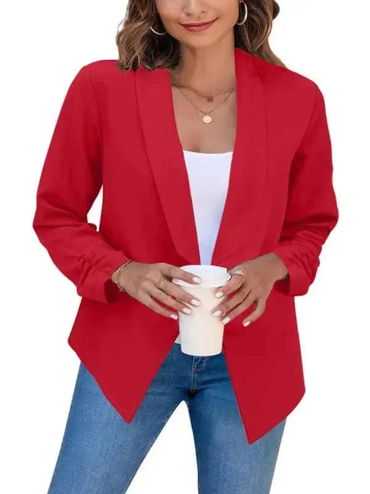 EB | Freizeit Slim Fit V-Ausschnitt Damen Blazer