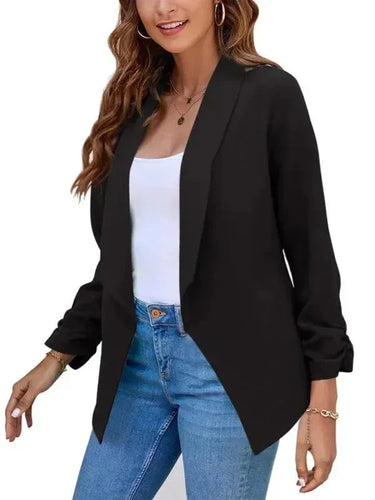 EB | Freizeit Slim Fit V-Ausschnitt Damen Blazer