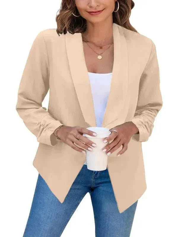 EB | Freizeit Slim Fit V-Ausschnitt Damen Blazer