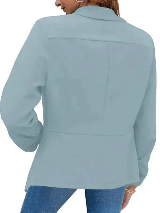 EB | Freizeit Slim Fit V-Ausschnitt Damen Blazer