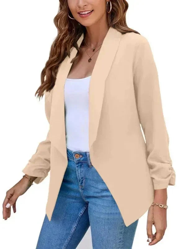 EB | Freizeit Slim Fit V-Ausschnitt Damen Blazer