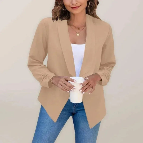 EB | Freizeit Slim Fit V-Ausschnitt Damen Blazer