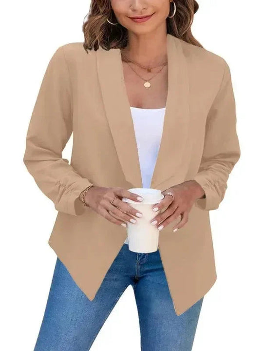 EB | Freizeit Slim Fit V-Ausschnitt Damen Blazer