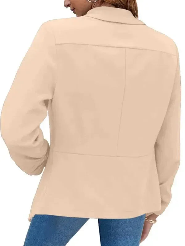 EB | Freizeit Slim Fit V-Ausschnitt Damen Blazer