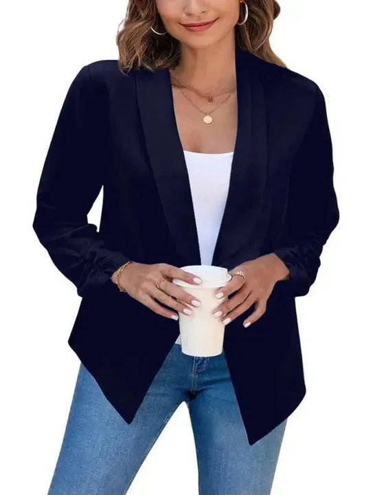 EB | Freizeit Slim Fit V-Ausschnitt Damen Blazer
