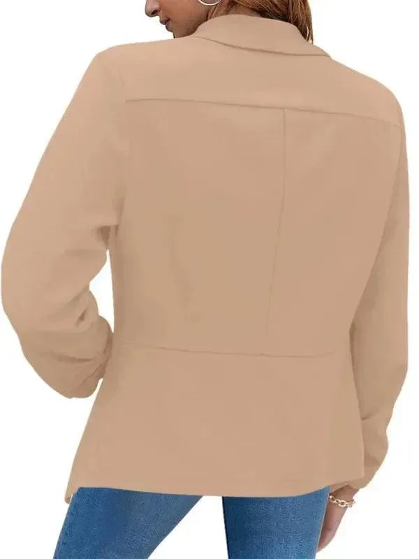 EB | Freizeit Slim Fit V-Ausschnitt Damen Blazer