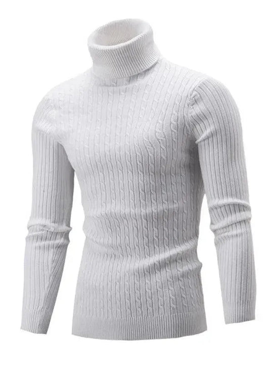EB | Enger Stretch Herren Pullover mit Rollkragen