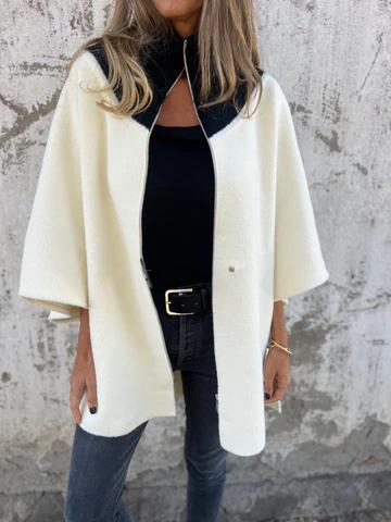 EB | Lässige Jacke mit hohem Kragen