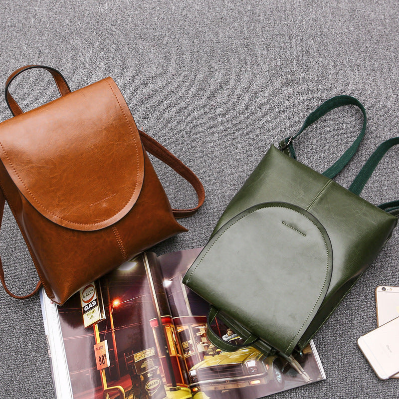 EB | Leder Mini Rucksack für Frauen Luxuriös und Vielseitig