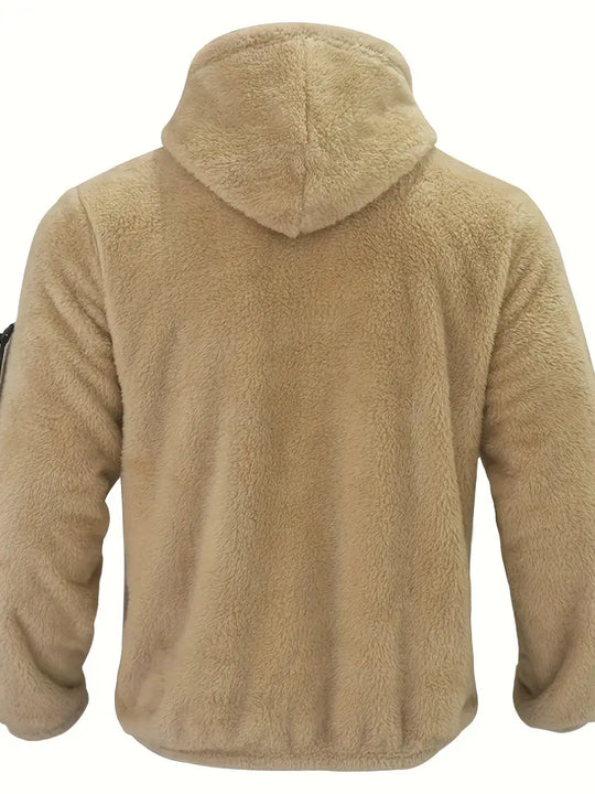 EB Teddyjacke mit Reißverschluss für Männer
