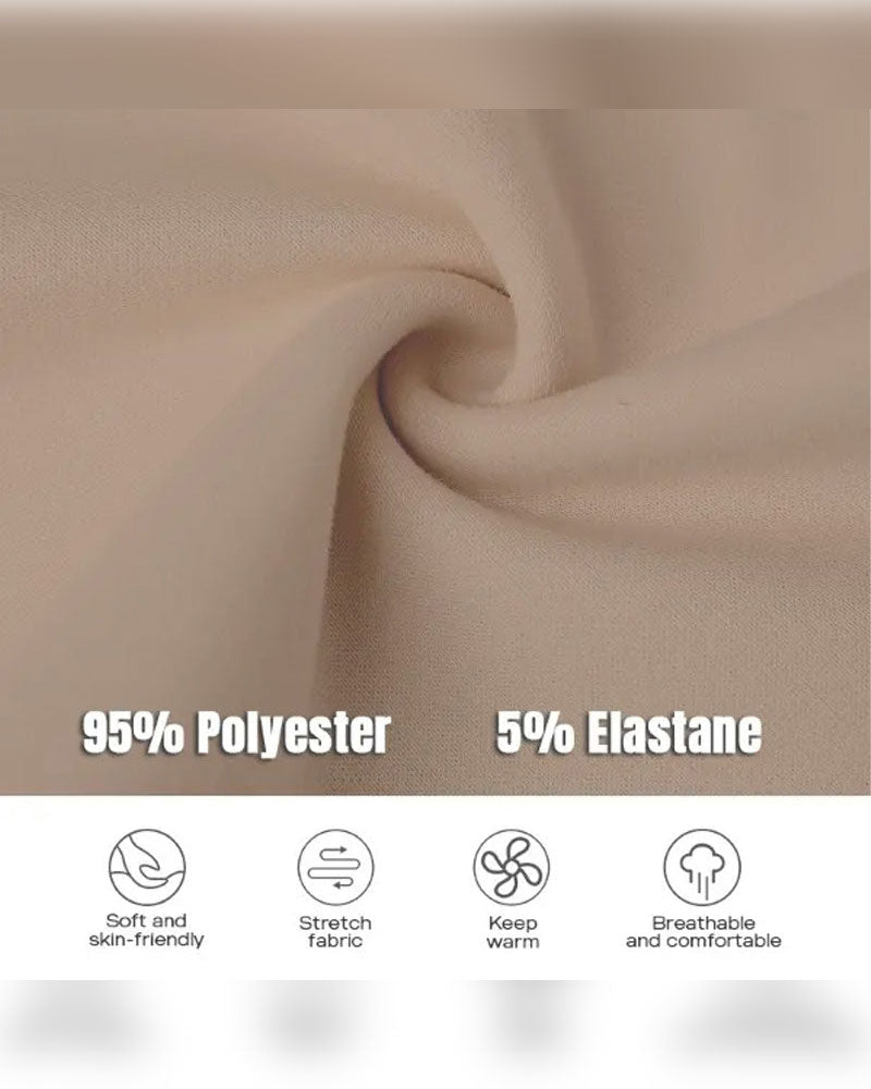 EB | Sweatshirtkleid mit Langen Ärmeln Reißverschluss und Schlitz