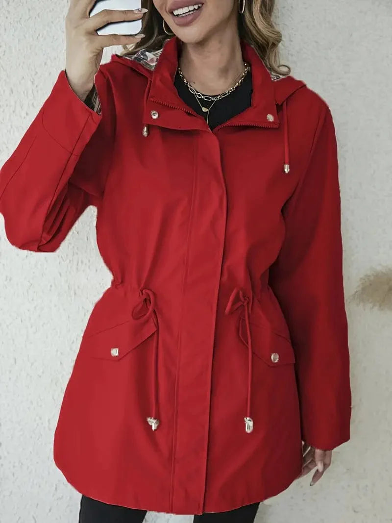 EB | Langer Mantel Chic Zeitloser Stil Ideal für den Winter