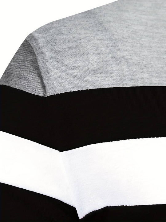 EB – langärmliges poloshirt mit reißverschluss