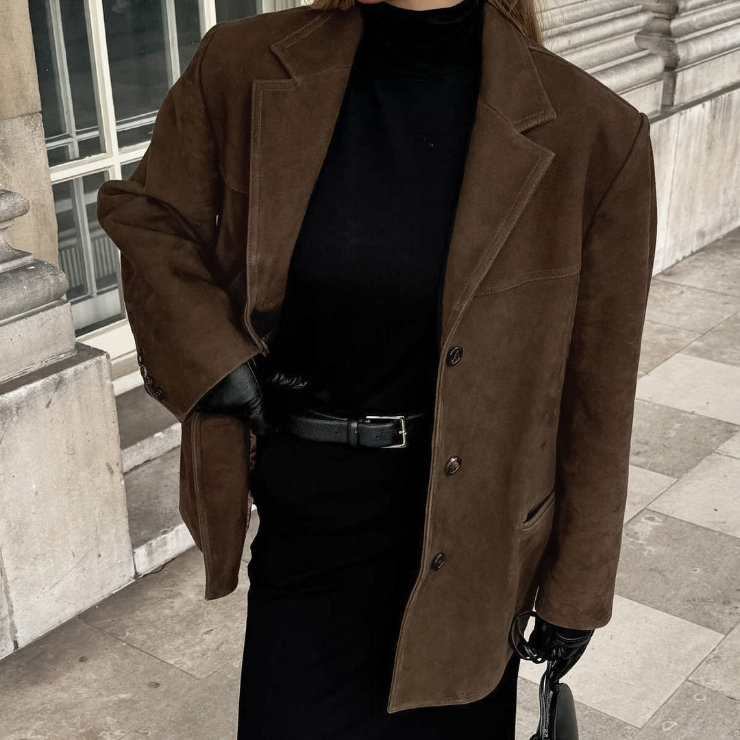 EB | Wildlederjacke mit Edler Optik