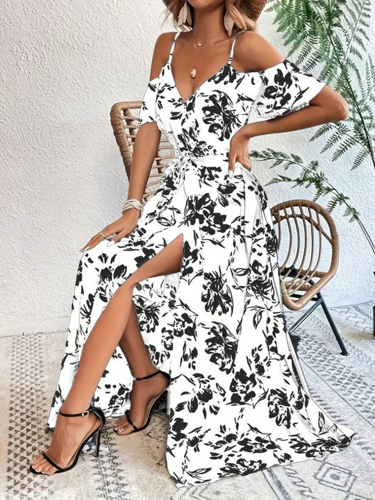 EB | Unregelmäßiges Kleid mit Hosenträgern