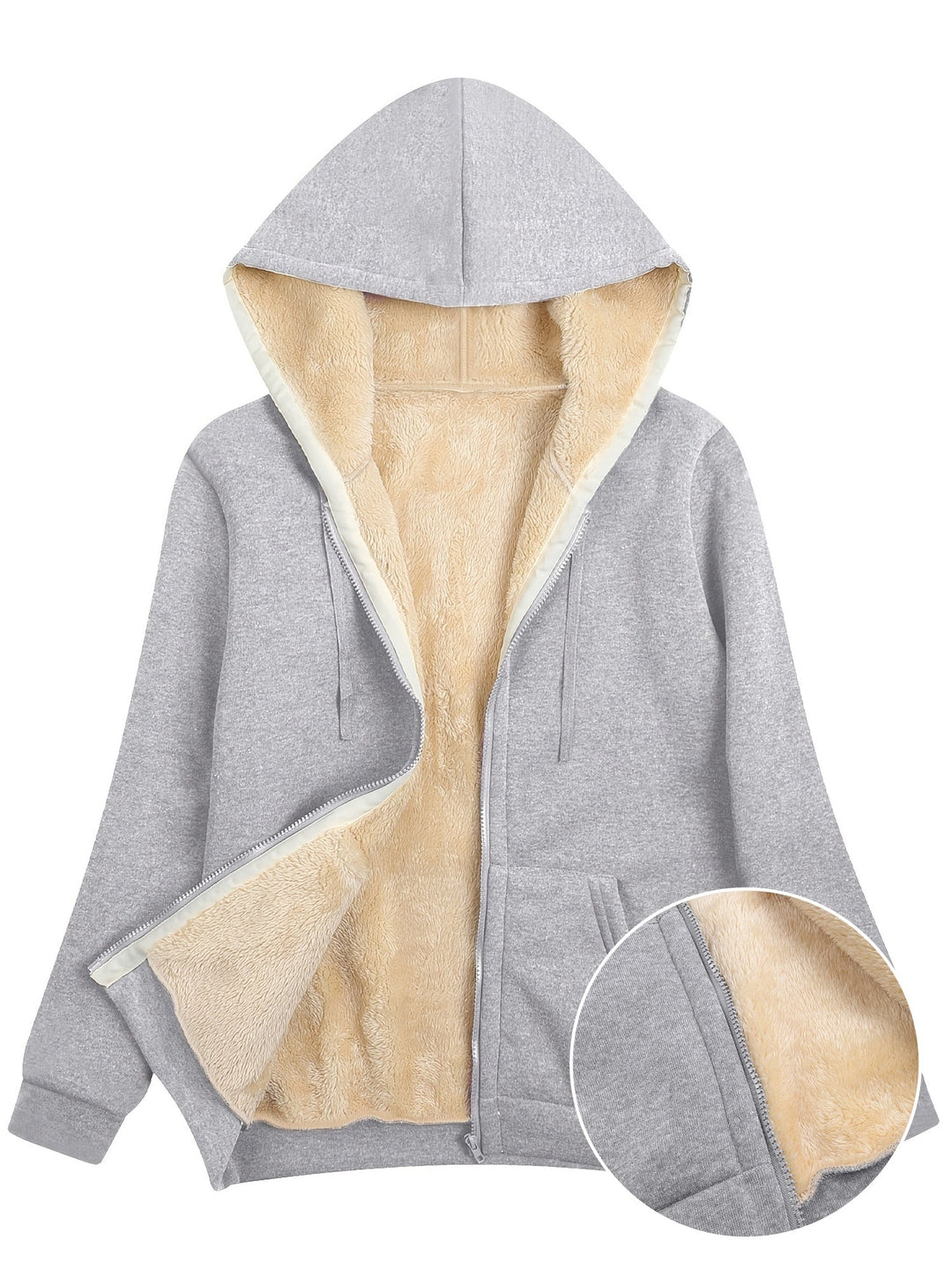 EB | Bequeme Damen Zip up Jacke