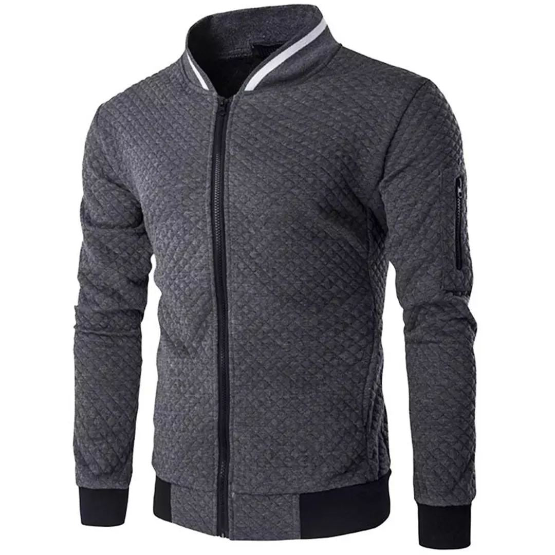 EB | Jacquard Zip-Bomberjacke