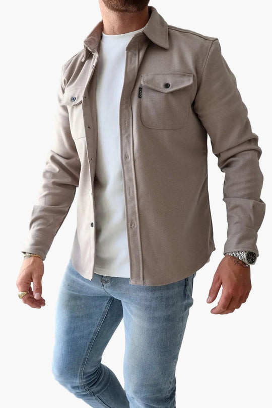 EB | Overshirt Jacke - Modernes, Vielseitiges Hemdjacke für Alltag und Freizeit
