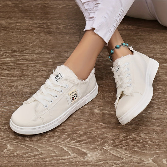 Leinenschuh Damen Casual Sneaker EB