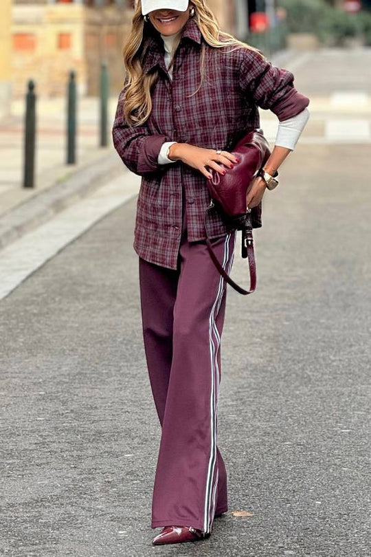 EB | Check Top Warme Jacke