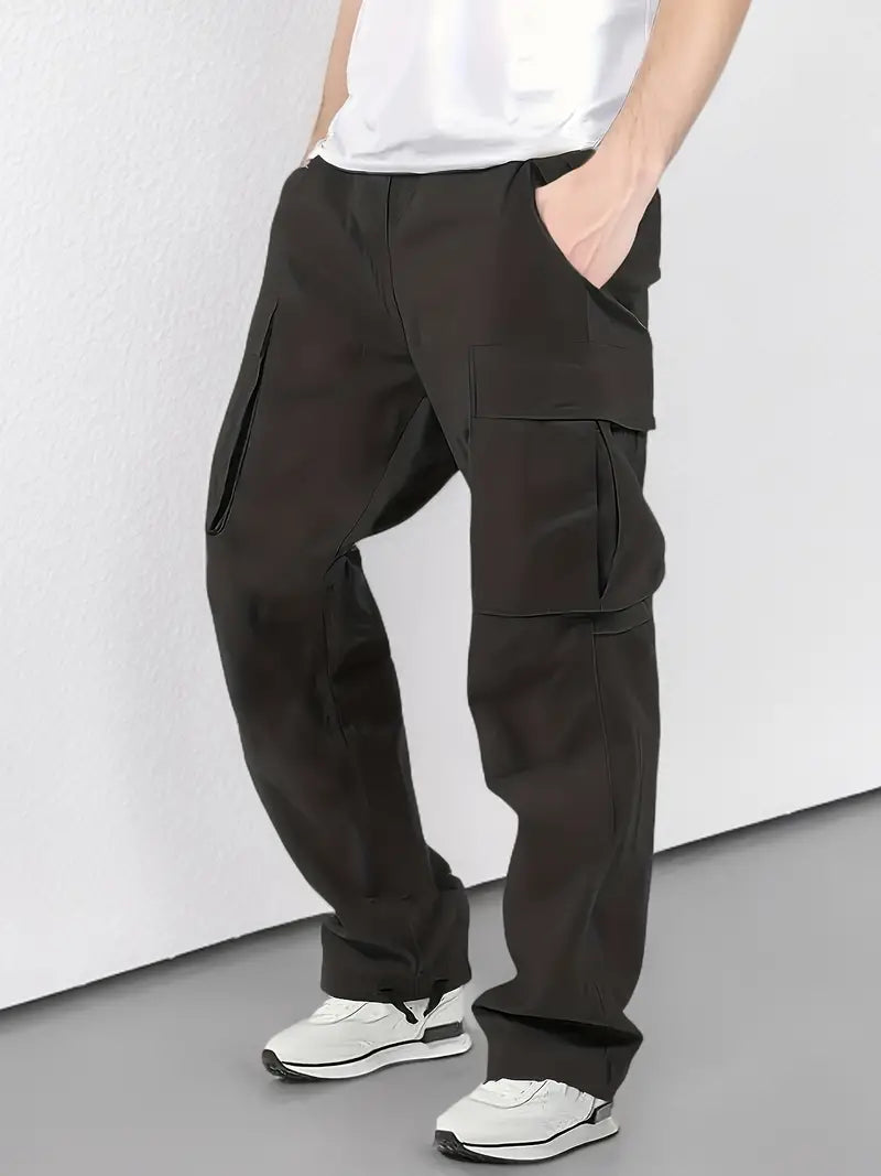 EB | Lässige Jogginghose Herren mit Elastischem Bund und Taschen