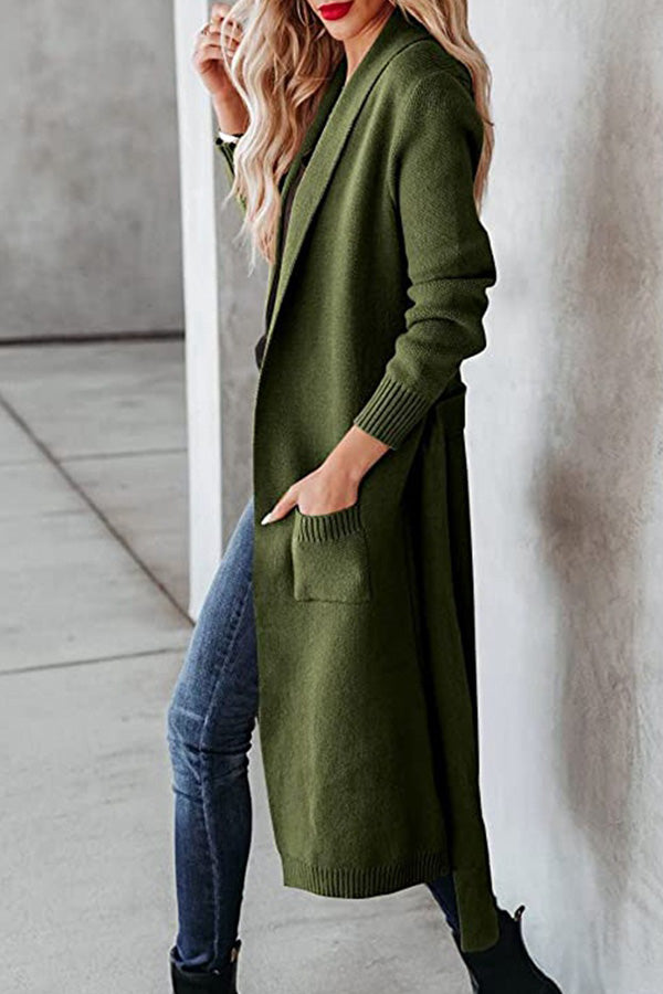 EB | Krawatten Revers Karten Strickjacke