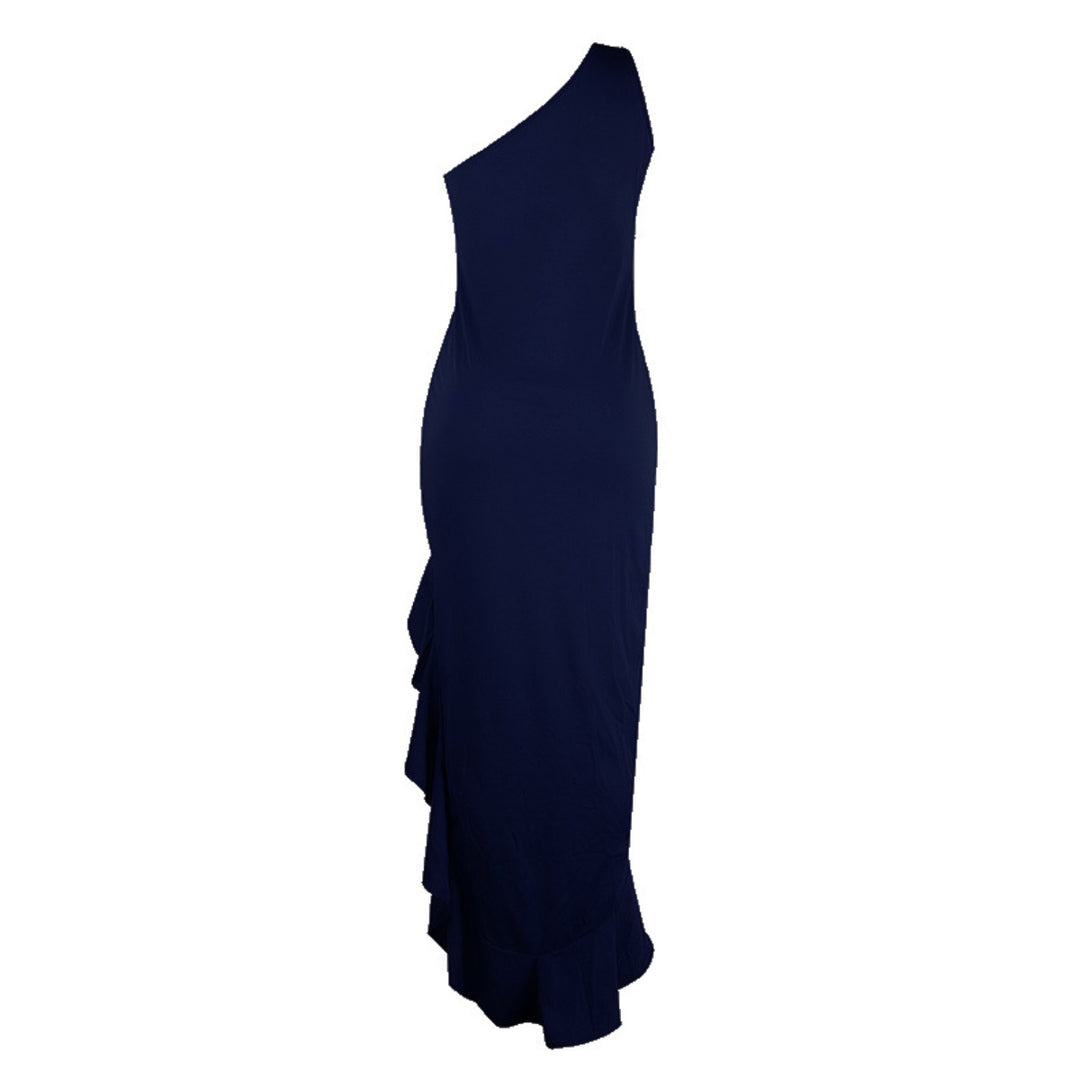EB | Swing-Kleid mit geteiltem Rüschensaum