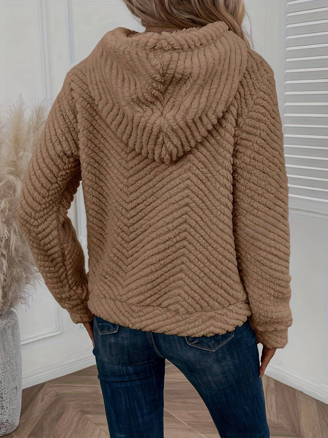 EB | Weicher Kapuzenpullover Polyester Bequem und Trendy