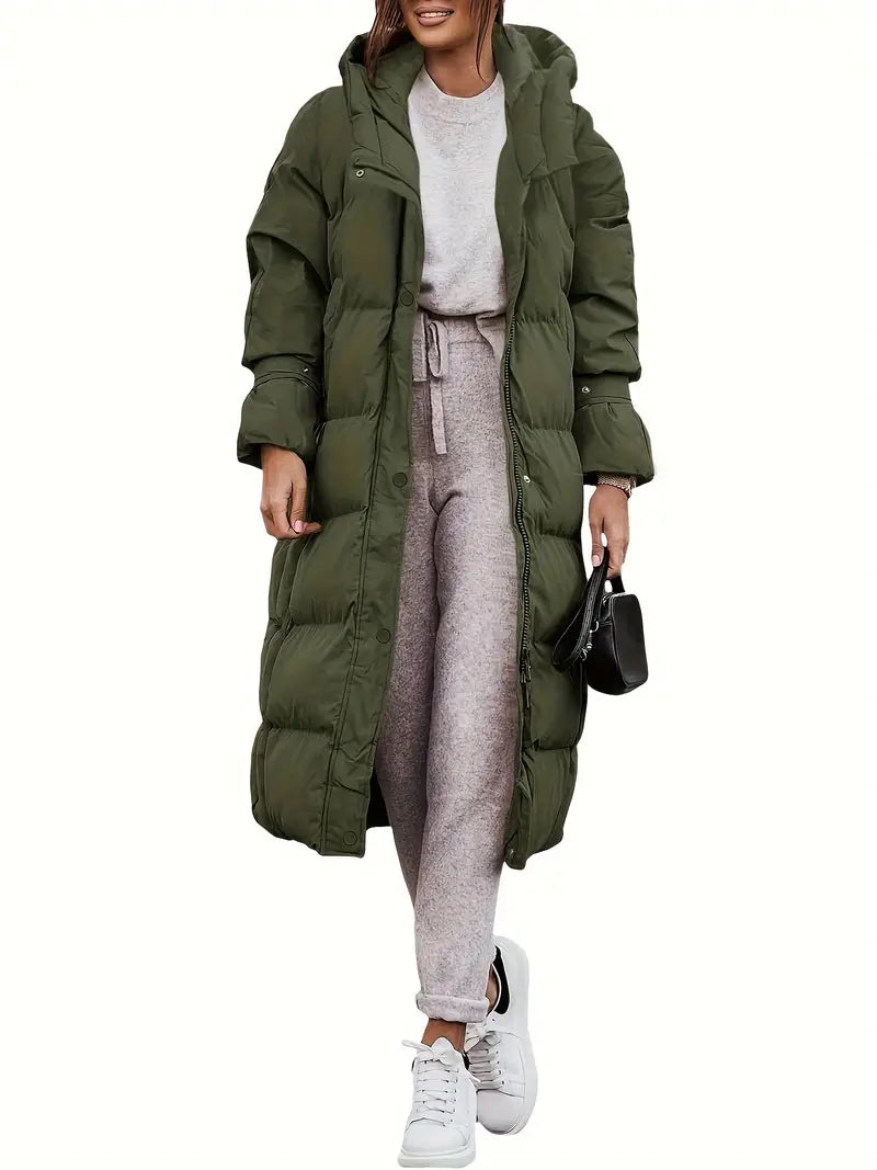 EB | Pufferjacke mit Kapuze für Damen - Warm
