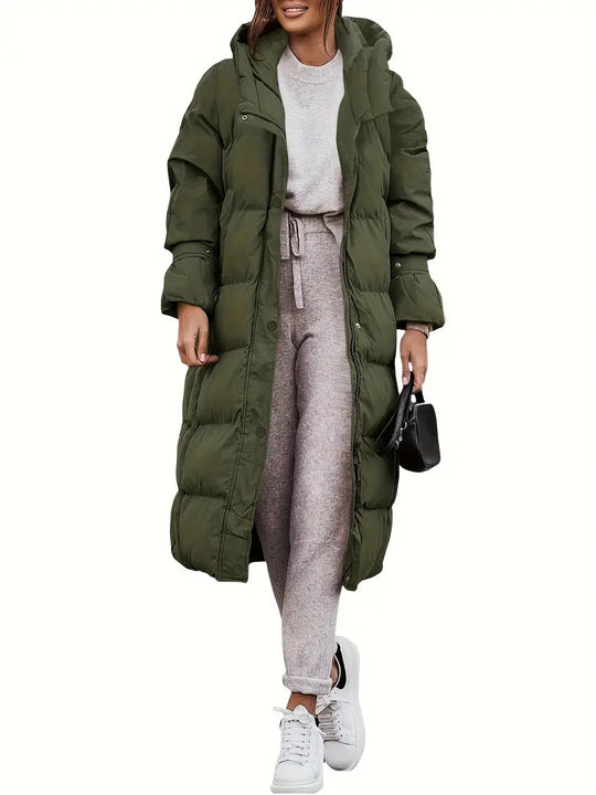 EB | Pufferjacke mit Kapuze für Damen - Warm